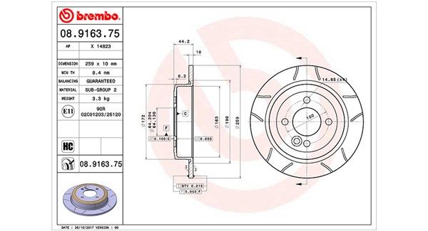 MAGNETI MARELLI Jarrulevy 360406002805